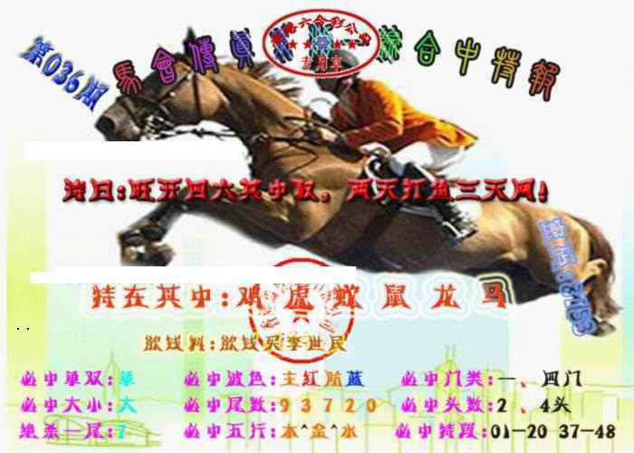 036期马会传真-综合报[图]